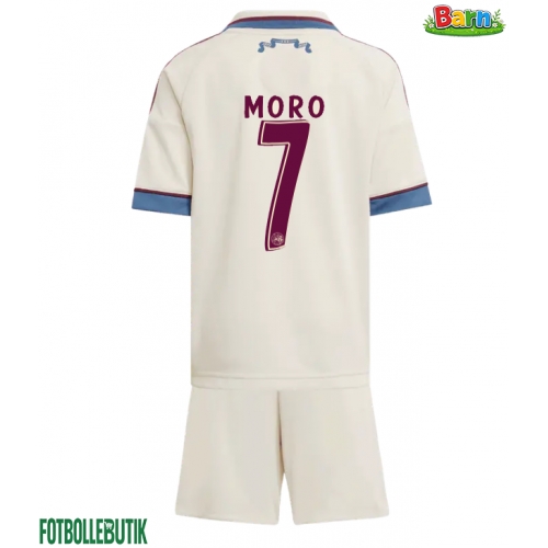 Ajax Raul Moro #7 Tredjeställ Barn 2025-26 Kortärmad (+ Korta byxor)